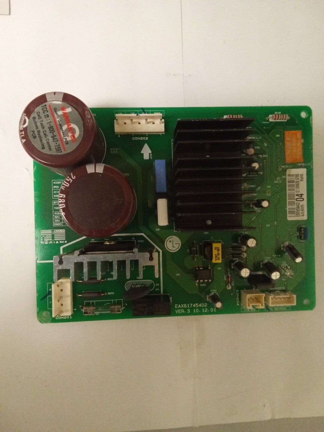 LG Fridge Control EBR65640204 AK-927