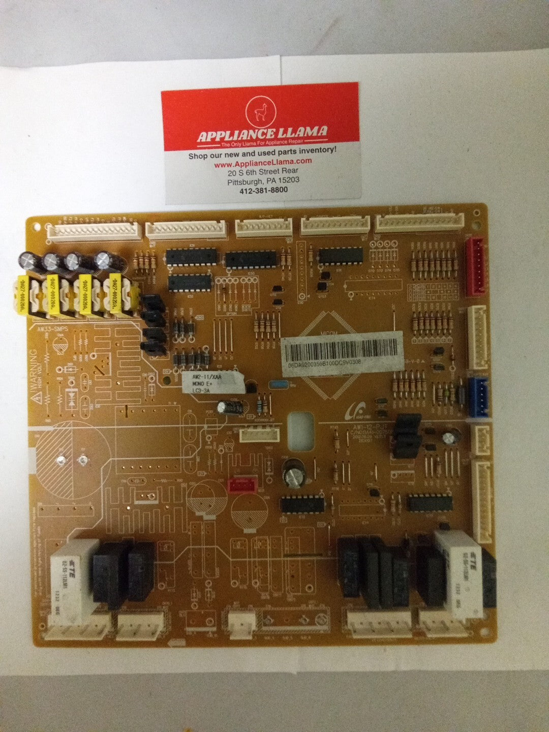 Samsung Refrigerator Control DA92-00356B AMK-46
