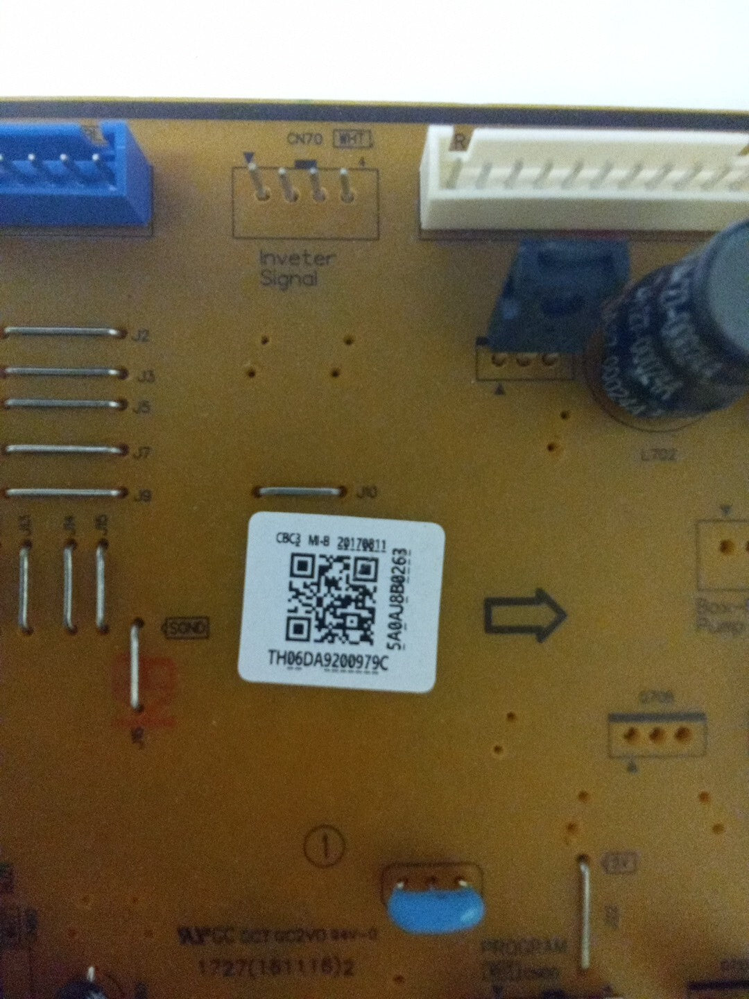 DA92-00979C Samsung Refrigerator Control Board AMK-180