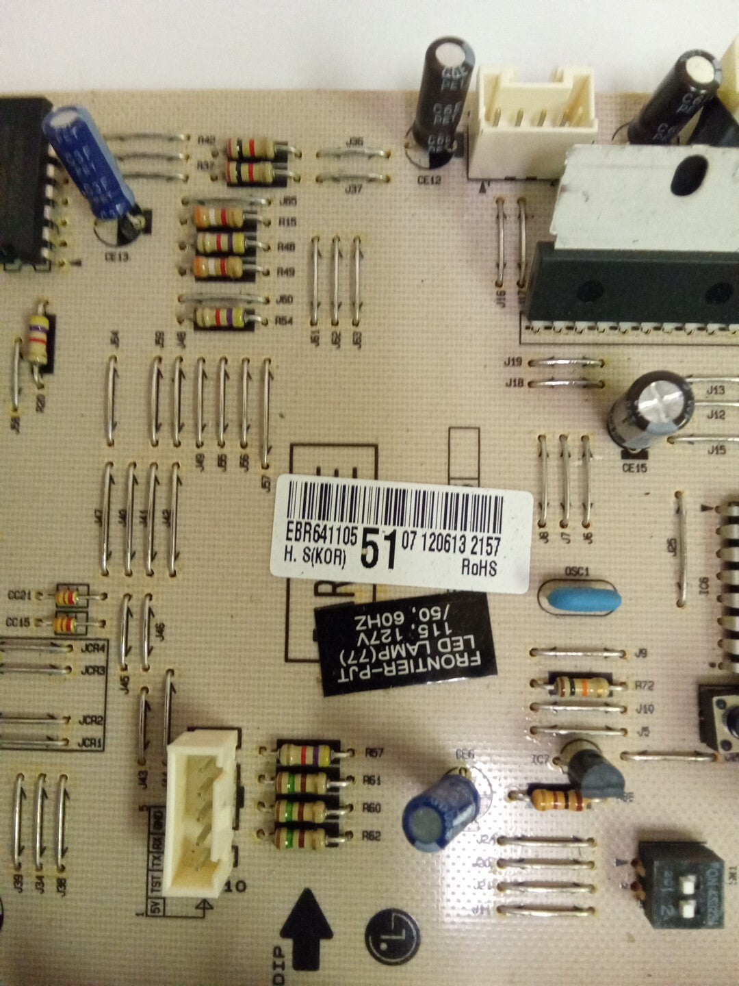 LG Refrigerator EBR64110551 Main Board AK-768