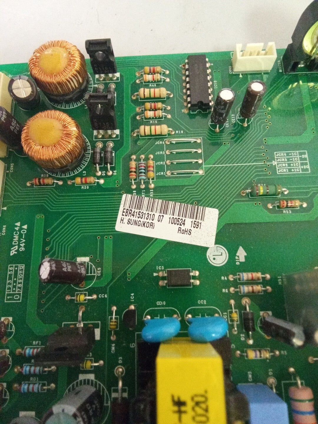 LG Refrigerator Electronic Control Board EBR41531310 AK-704