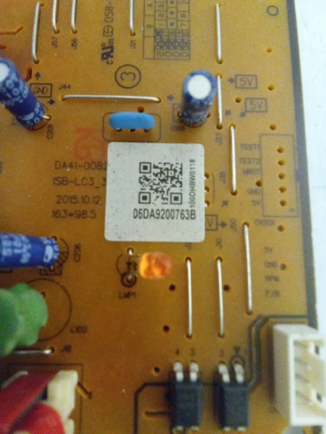 Samsung Refrigerator Inverter Board DA92-00763B AMK-206