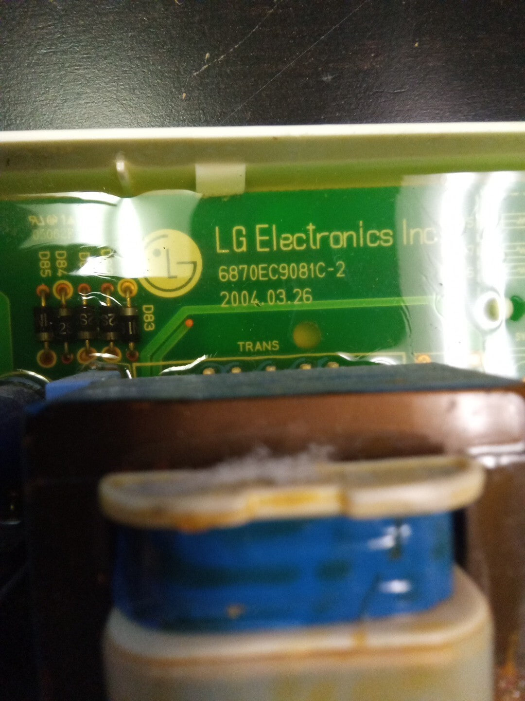 LG Dryer Control Board 6870EC9081C-2 AK-366
