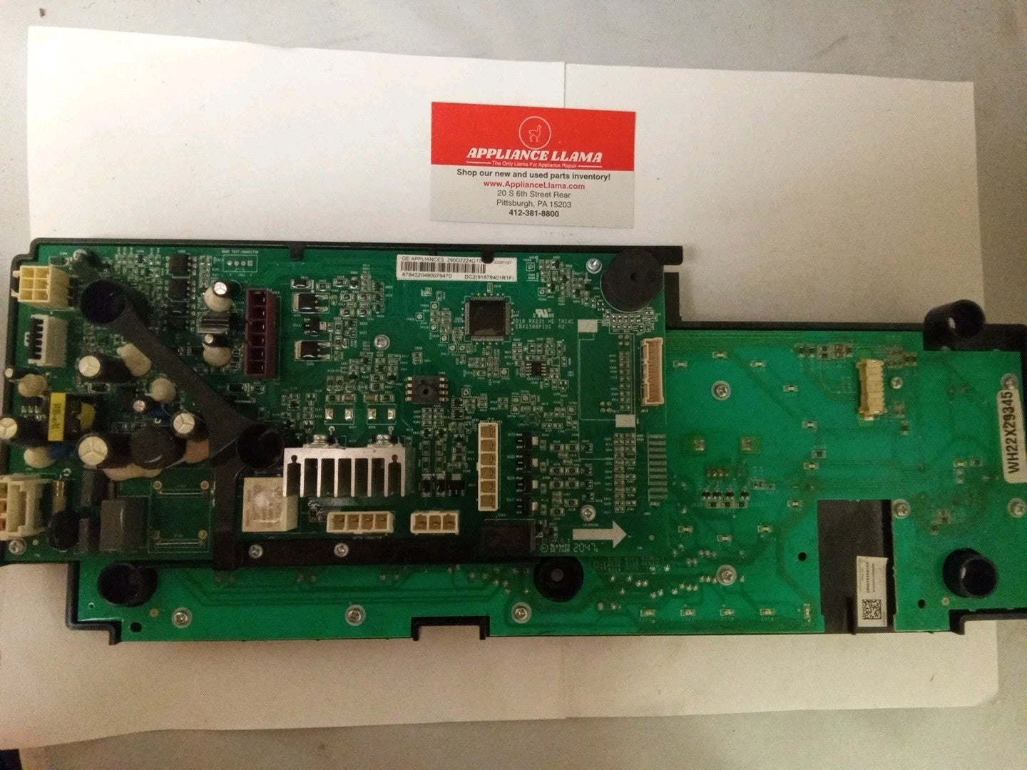 WH22X29345 GE Washer Control Board AMK-331