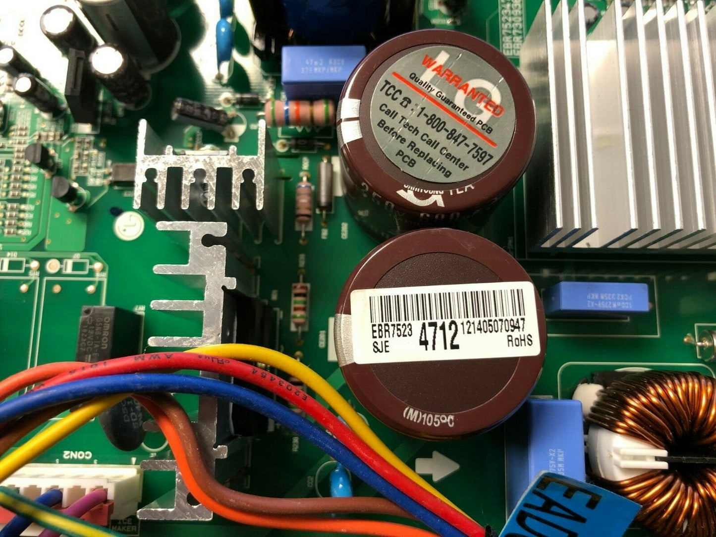 LG REFRIGERATOR PCB MAIN EBR75234712 DC525
