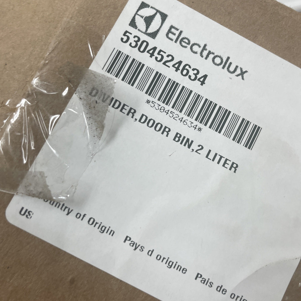 Frigidaire Refrigerator Bin Divider | 5304524634 BA95