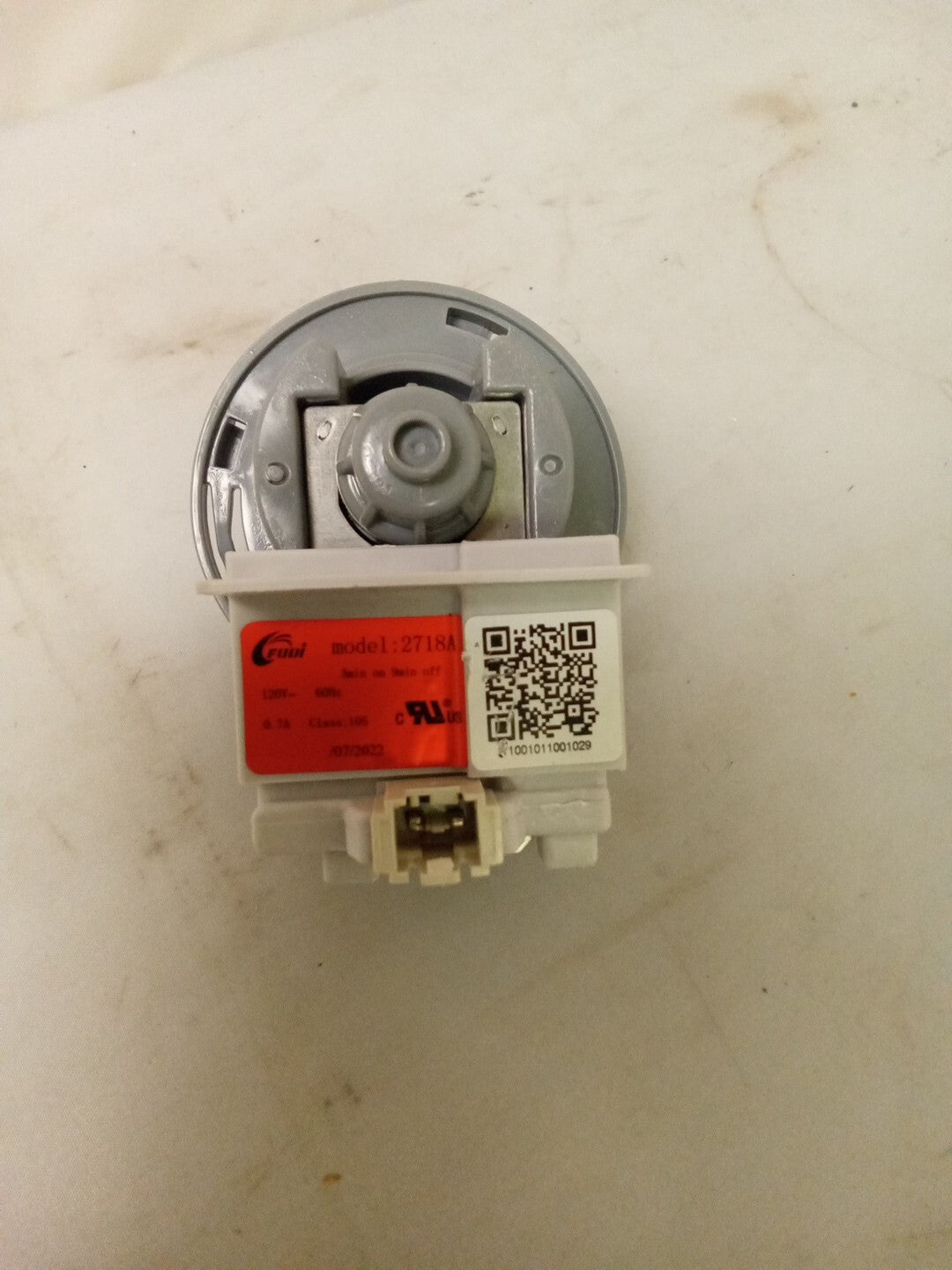 Fudi Model 2718A Dishwasher Drain Pump Motor Assembly AK-563