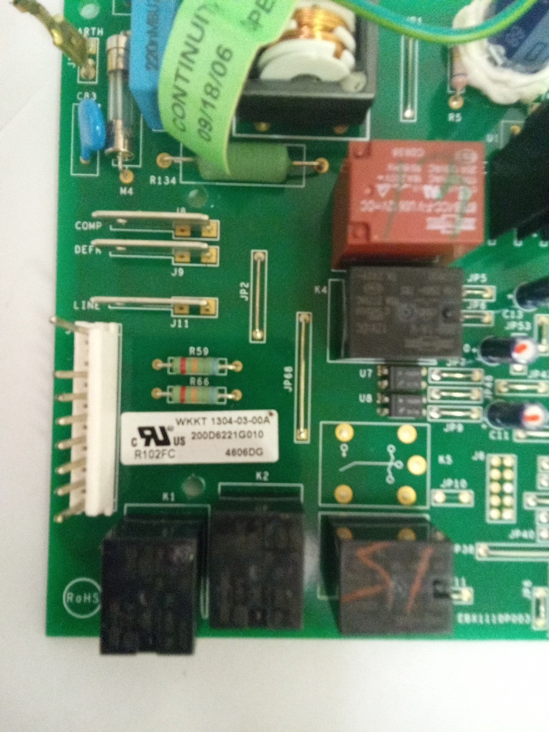 GE Refrigerator Control Board 200D6221G010 AMK-689