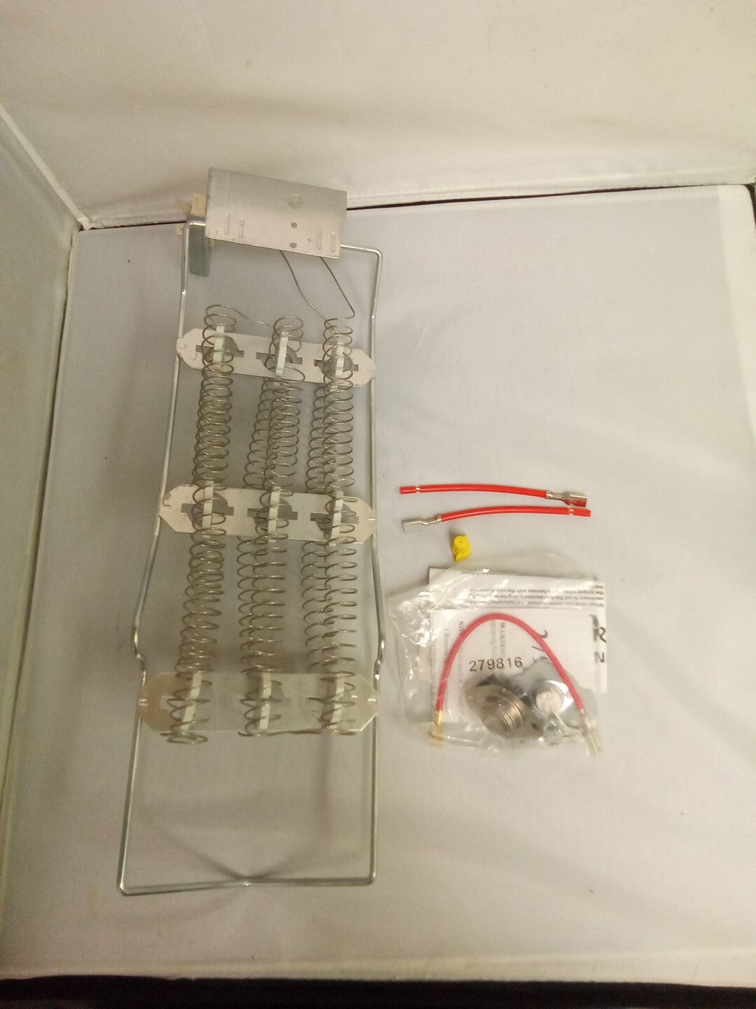 WP4391960 Dryer Heating Element Kit (With 279816 Thermal Cut-Off) AK-595