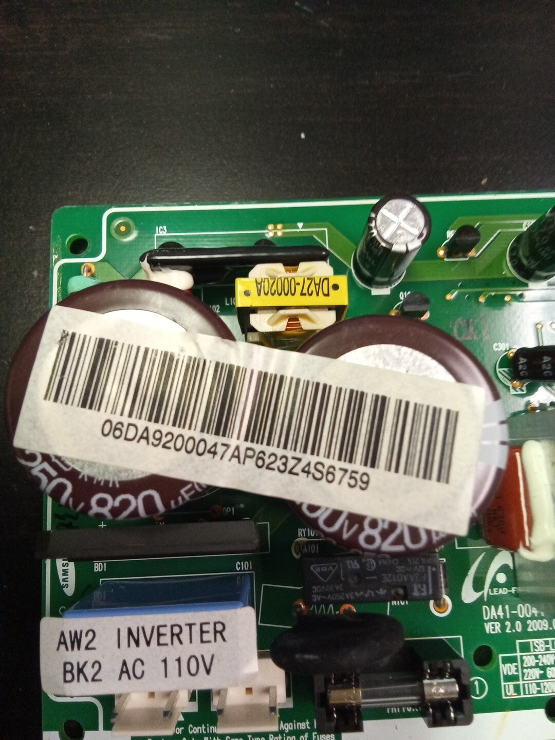 Samsung Refrigerator Control DA41-00411D AK-626