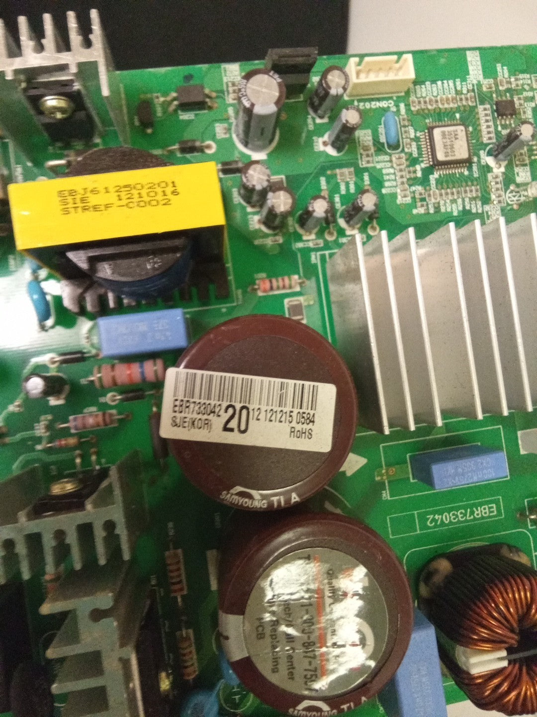 LG Refrigerator Control Board - Part Number EBR73304220 AMK-410