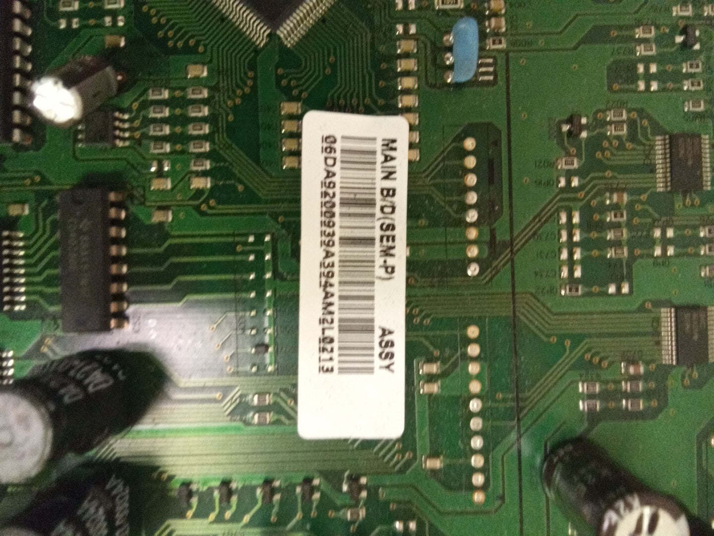 Samsung Fridge Control Board DA92-00939A AK-773
