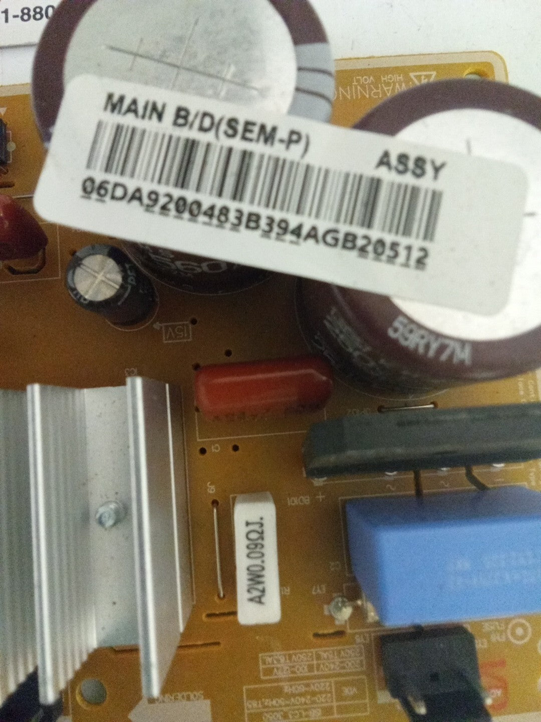 Samsung Refrigerator DA92-00483B Inverter AMK-217