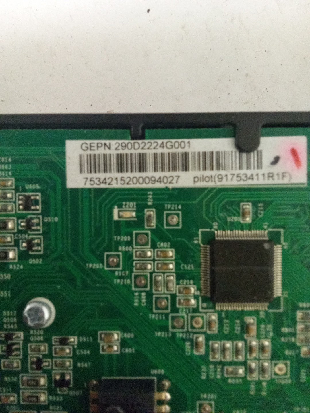 GE Washer Interface Control Board 290D2224G002 AMK-568