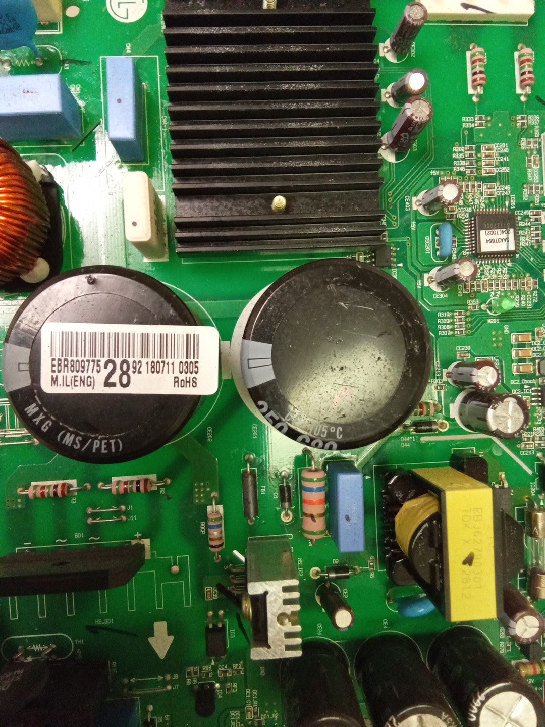 LG Fridge Control Board EBR80977528 AMK-650