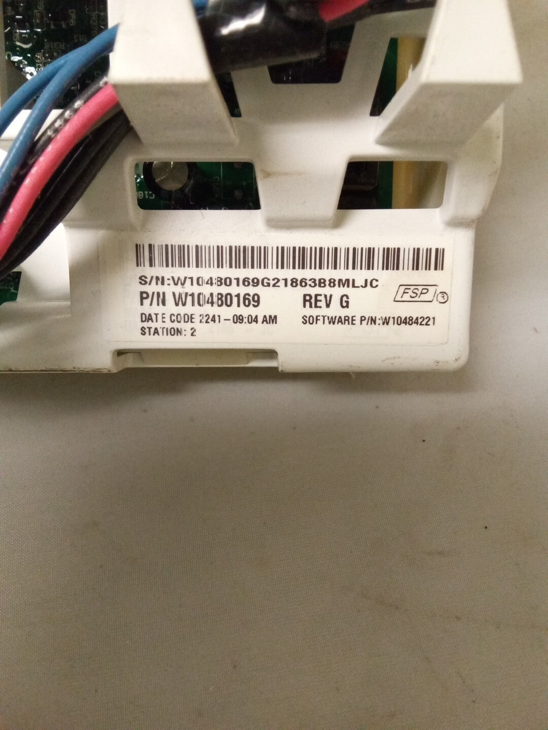 Kenmore Washer W10480169 Control Board AK-516