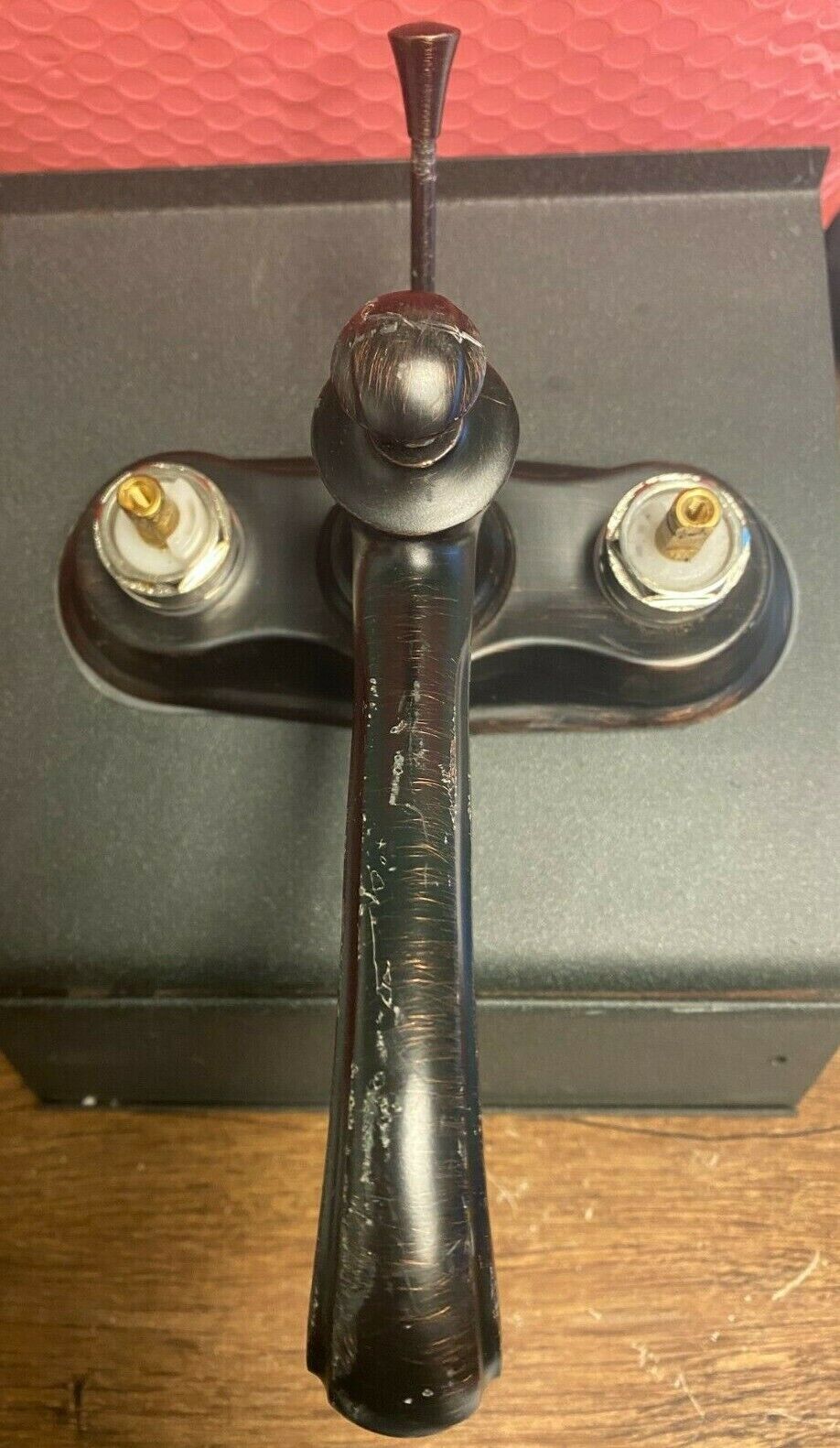 Delta Bathroom Vanity Faucet Oil Rubbed Bronze 413763 Display Model SH420