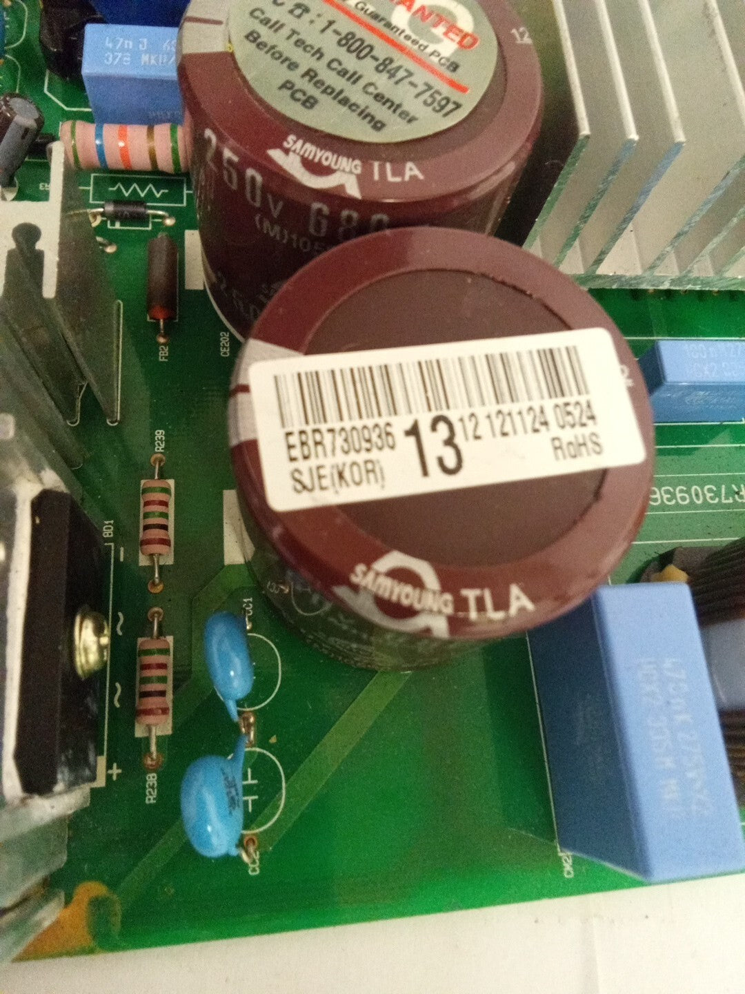 LG Refrigerator Control Board EBR73093613 AMK-63