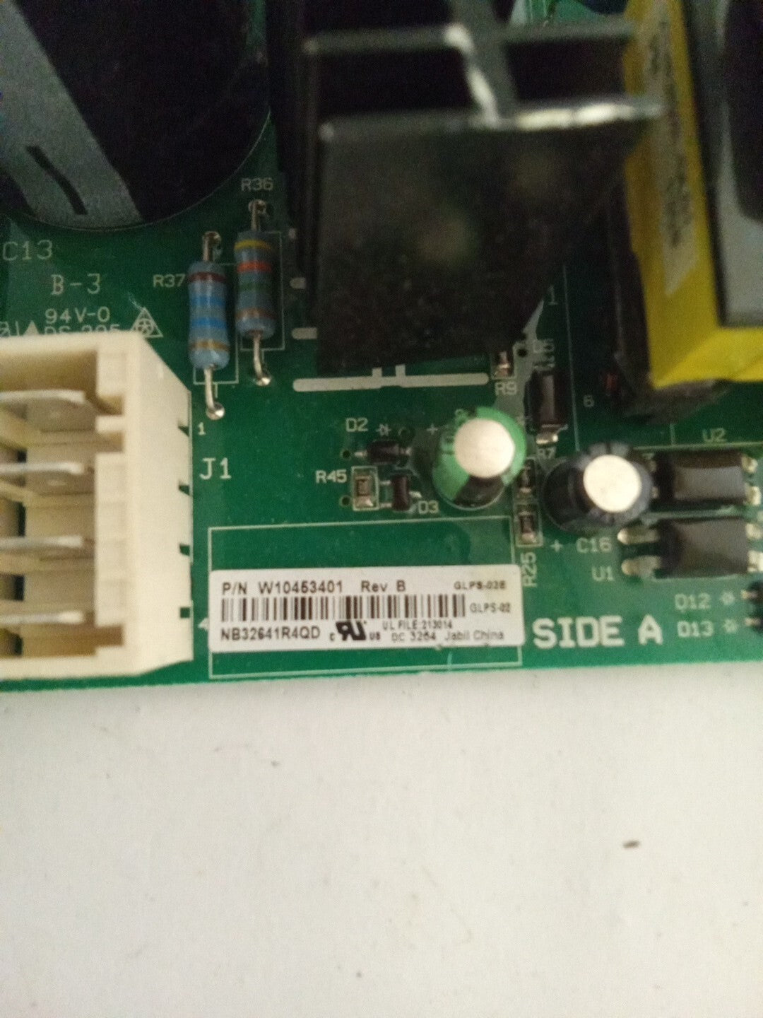 Whirlpool Refrigerator Control Board W10453401 AMK-49
