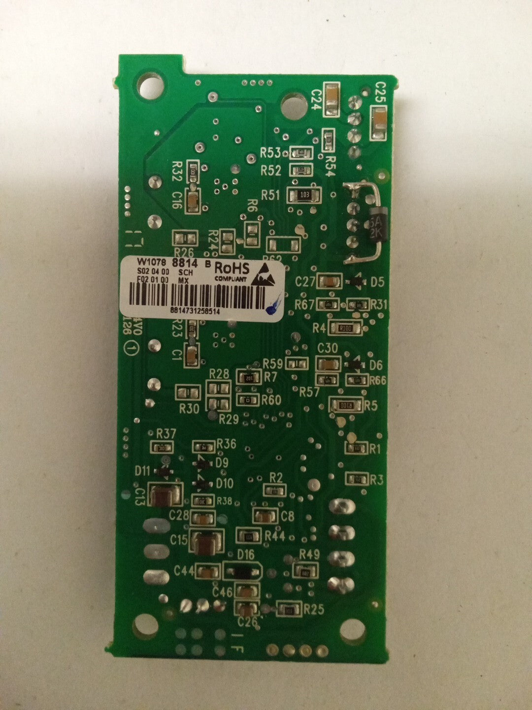 OEM Whirlpool Refrigerator Control W10788814 AK-965