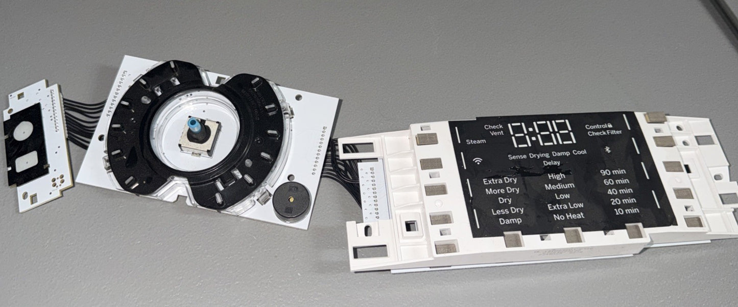 Used GE 308D1701G207 Dryer Control Board JB214
