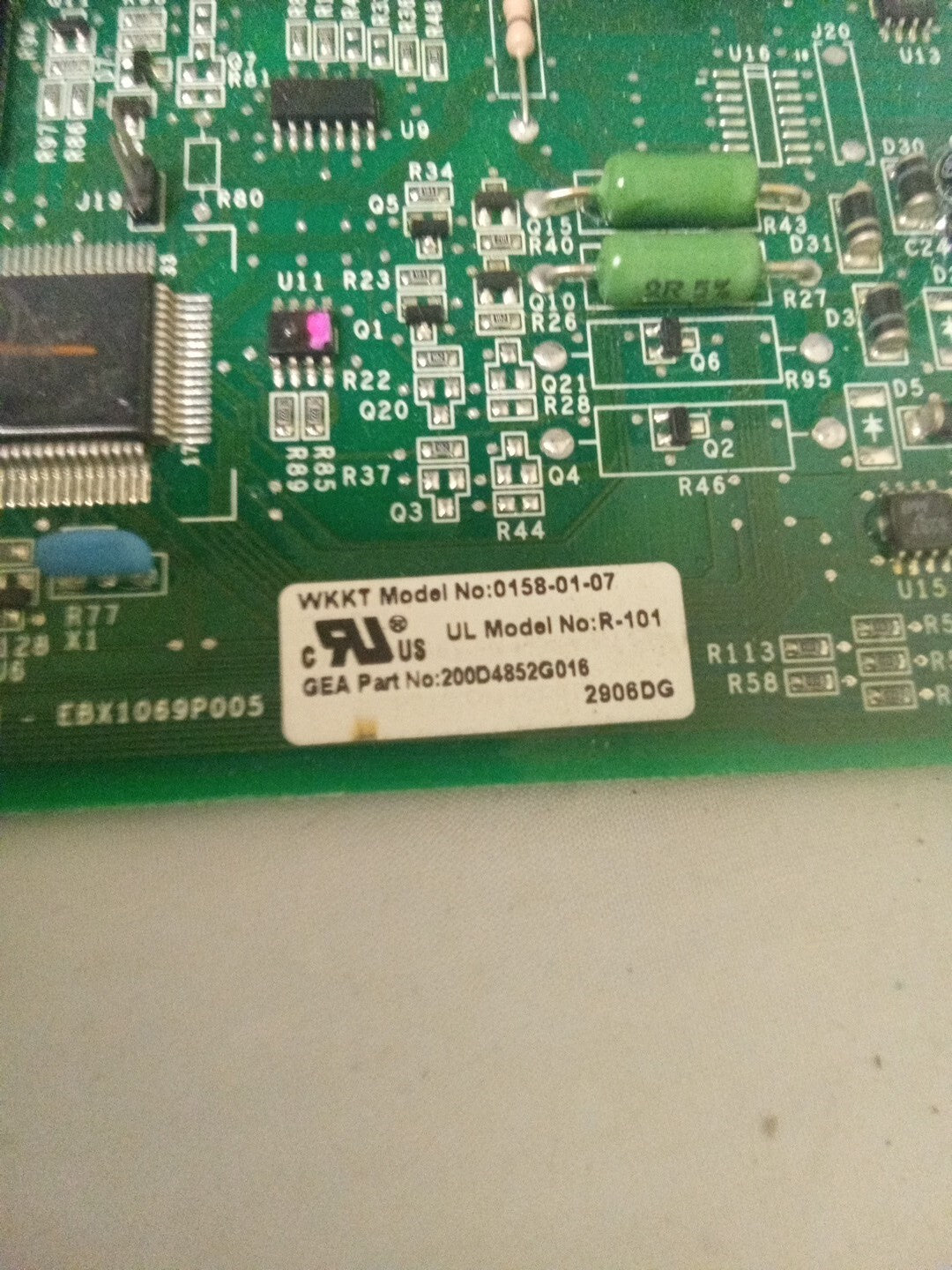 GE Refrigerator Control Board 200D4852G016 AK-702