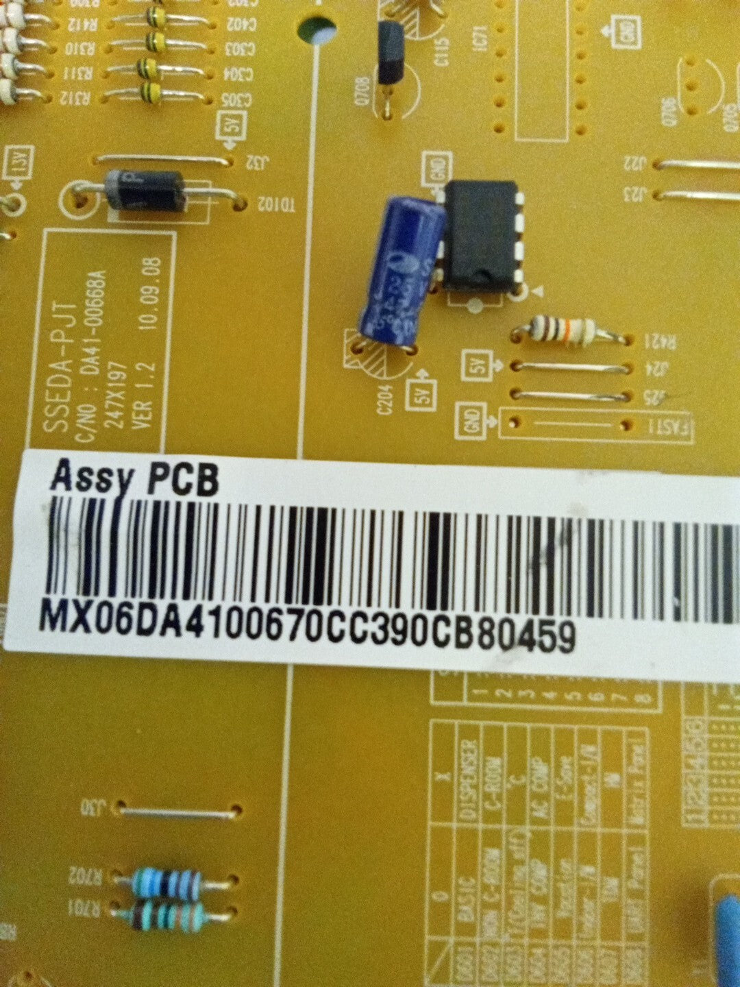 Samsung Fridge Control DA41-00670C AK-902