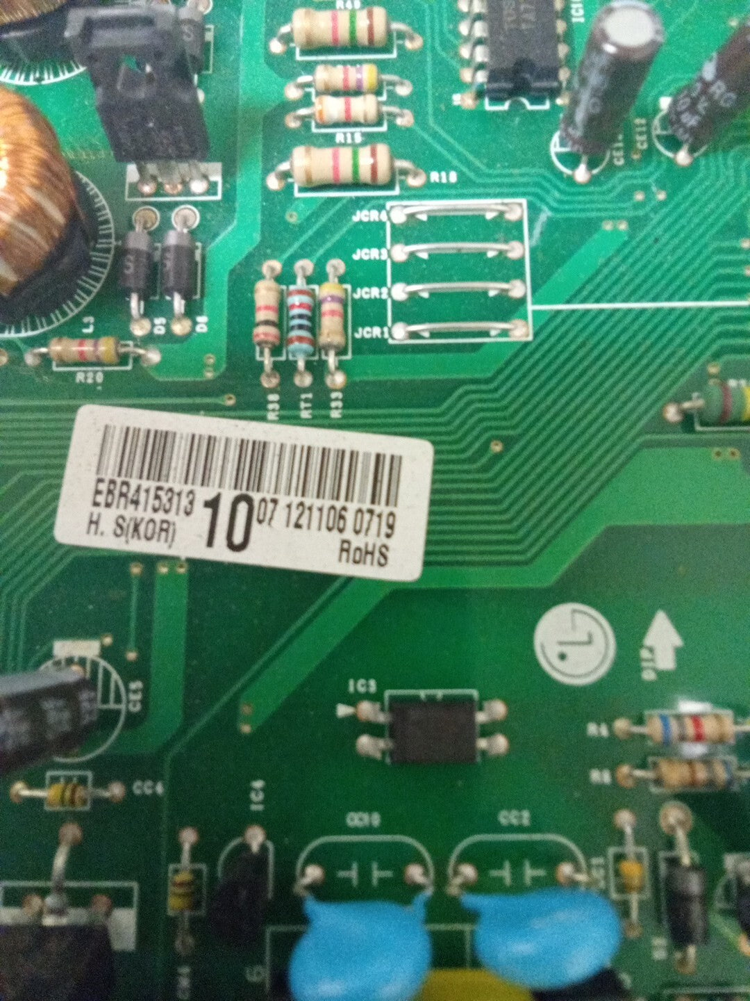 LG Refrigerator EBR41531310 Main Board AMK-179