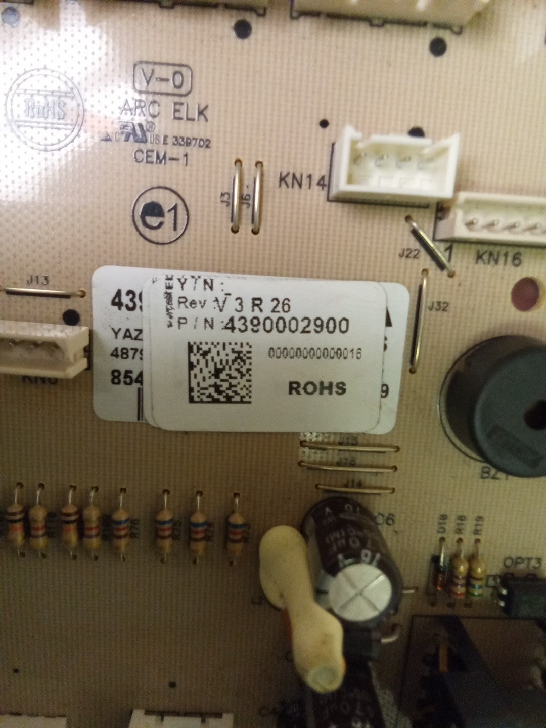 Dacor Refrigerator Control Board 4390002900 AMK-640