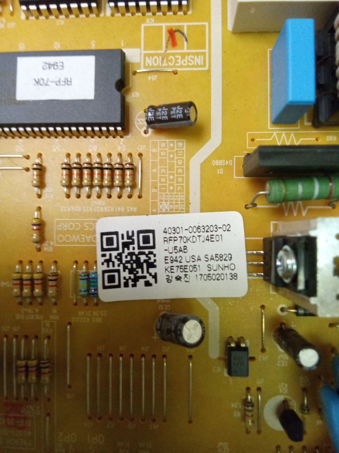 Kenmore Refrigerator 40301-0063203-02 Main Board AMK-631