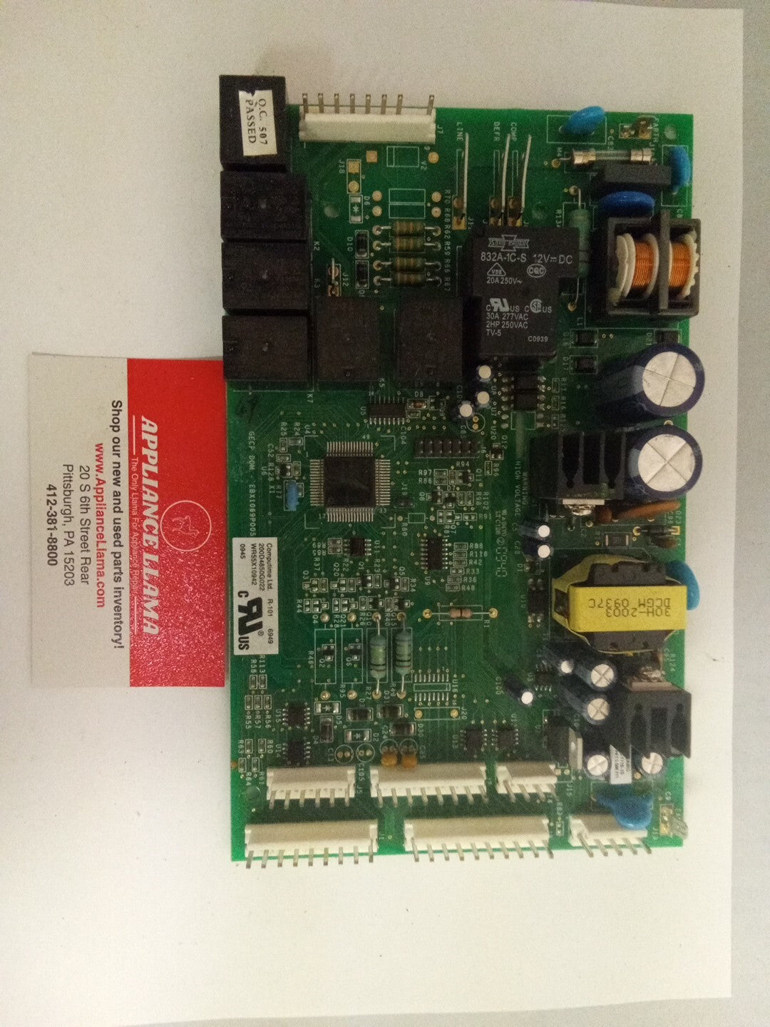 GE Refrigerator Control 200D4850G022 AK-729