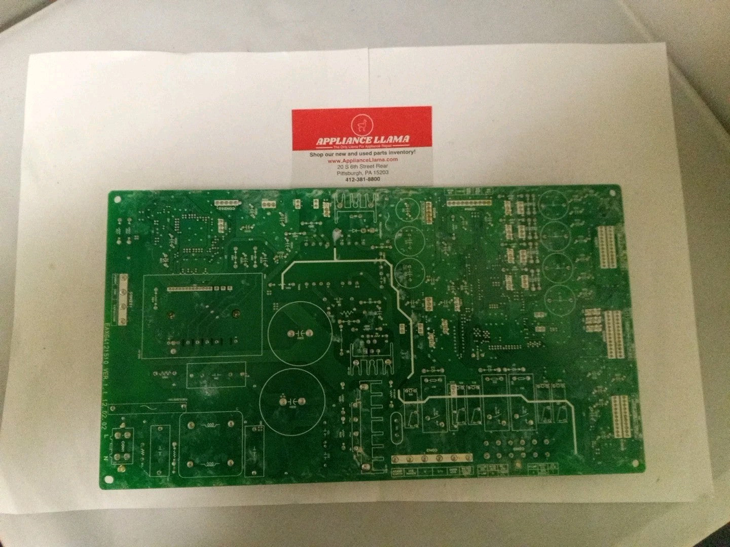 LG Refrigerator Control Board - Part Number EBR73304216 AMK-418