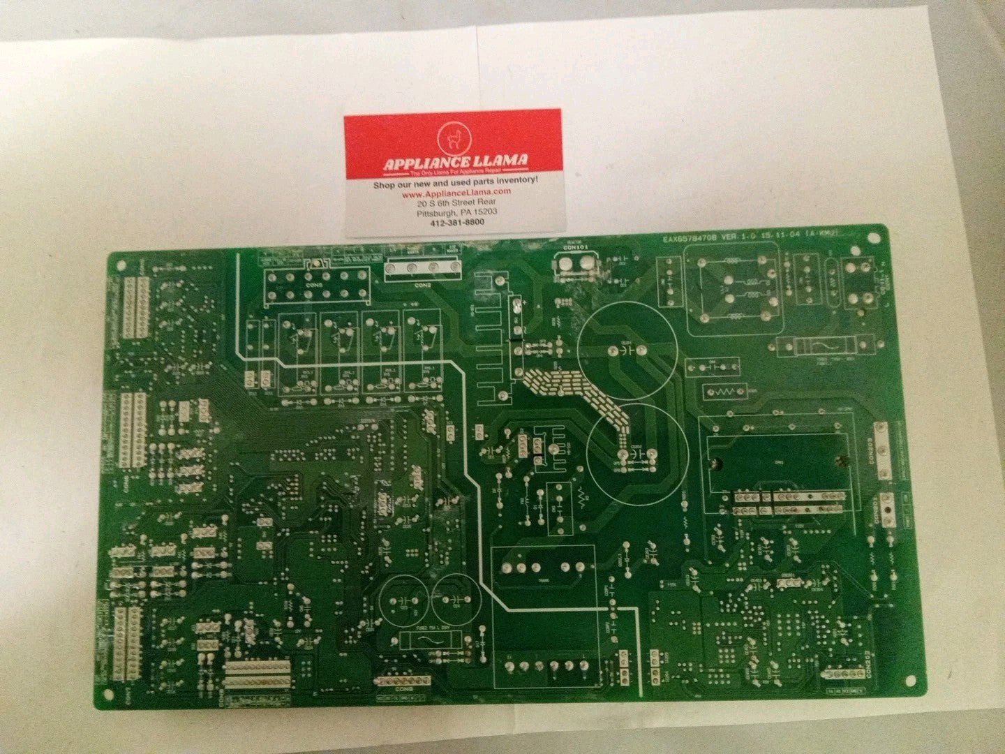 LG Refrigerator Control Board - Part Number EBR78940512 AMK-415