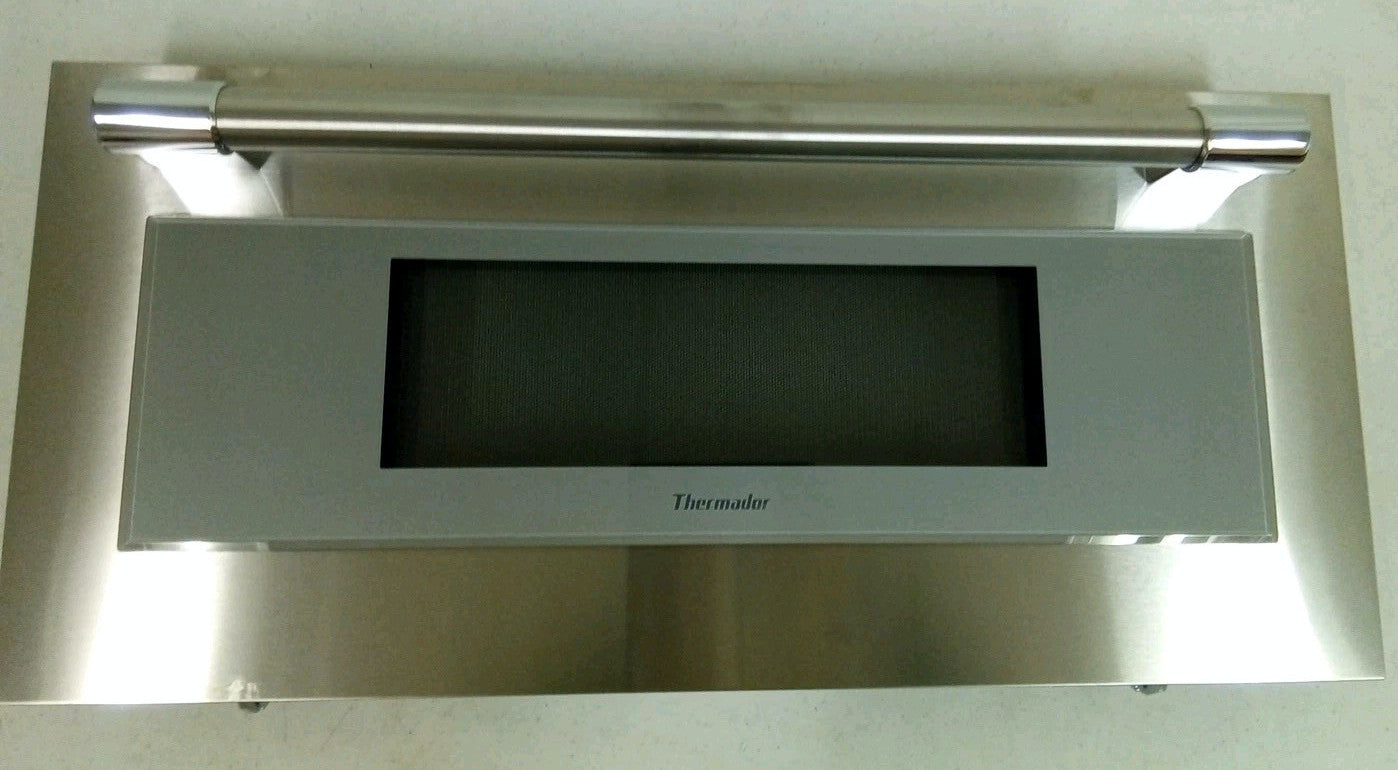 Thermador Microwave Oven Stainless 00717516 Door With Handle Used TLM-292