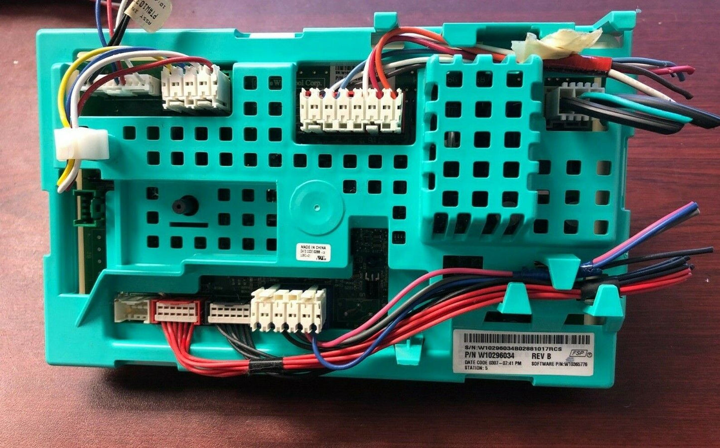WHIRLPOOL WASHER MAIN CONTROL BOARD W10296034 DC678
