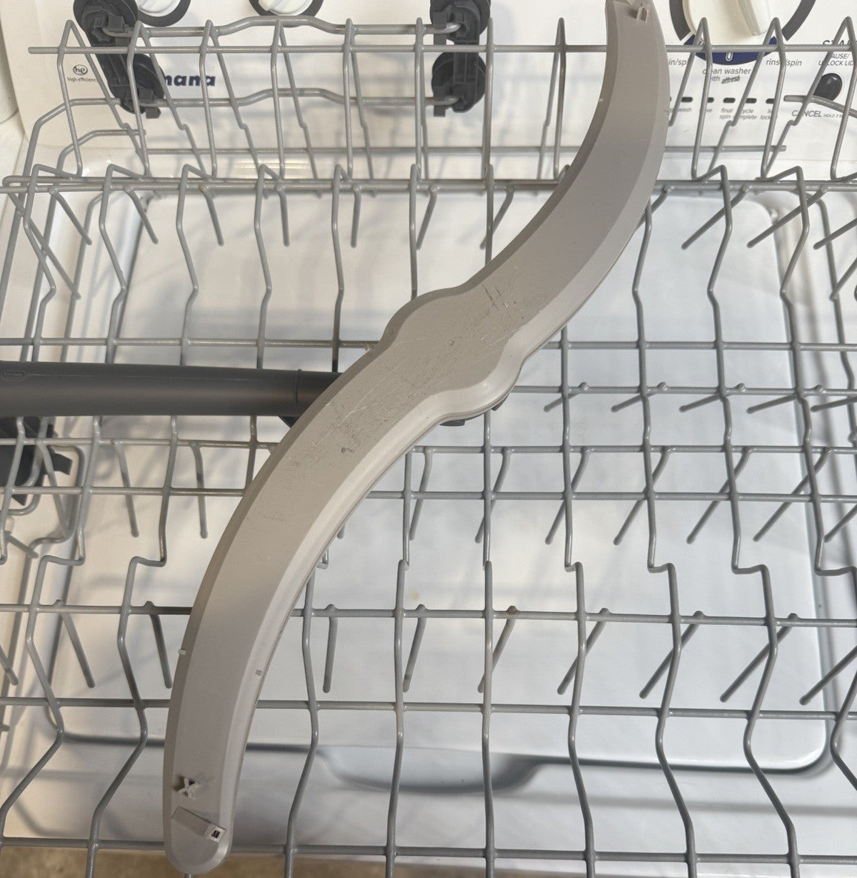 USED Dishwasher Upper Rack Part #WD28X24397 WD28X30219 (with Spray Arm) SH602