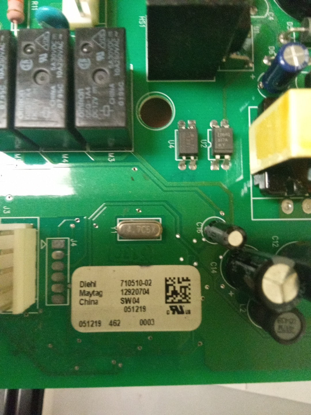 12920704 Maytag Refrigerator Control Board AMK-471