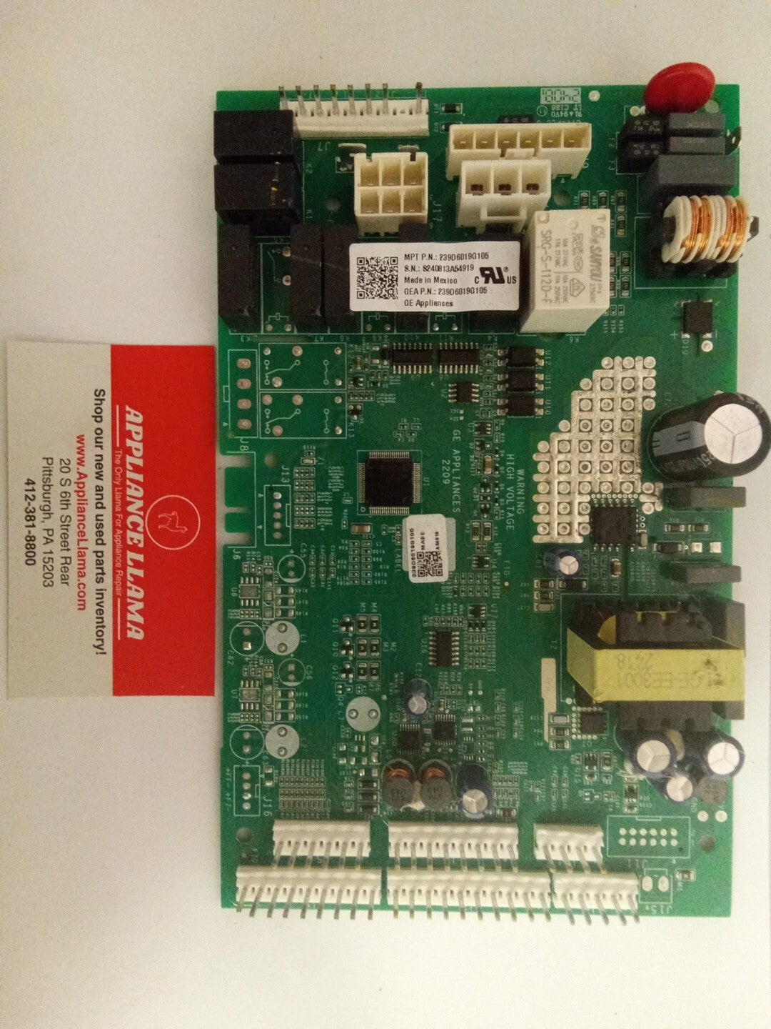 GE Refrigerator Control Board 239D6019G105 AK-721