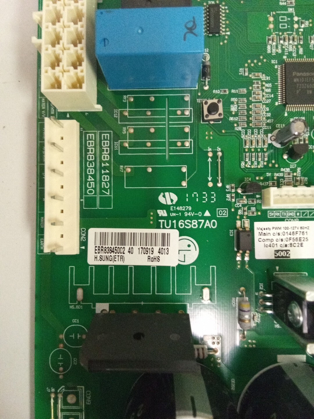 LG Refrigerator Control EBR83845002 AK-756
