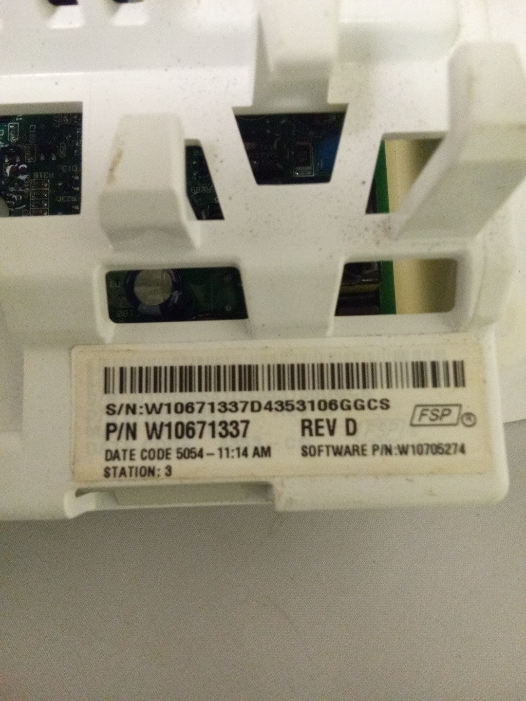 Whirlpool Washer Control Board | W10671337 AMK-580