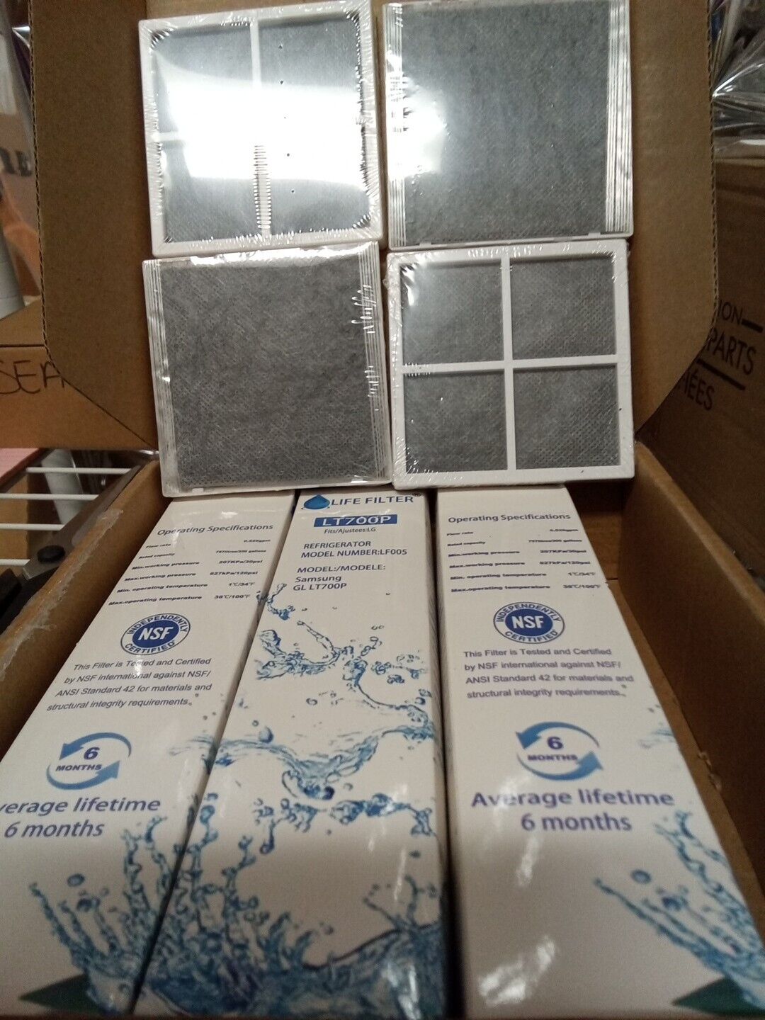 Life Filter LT700P 46-9690 ADQ36006101 Comp Water Filter 3Pk SEA346