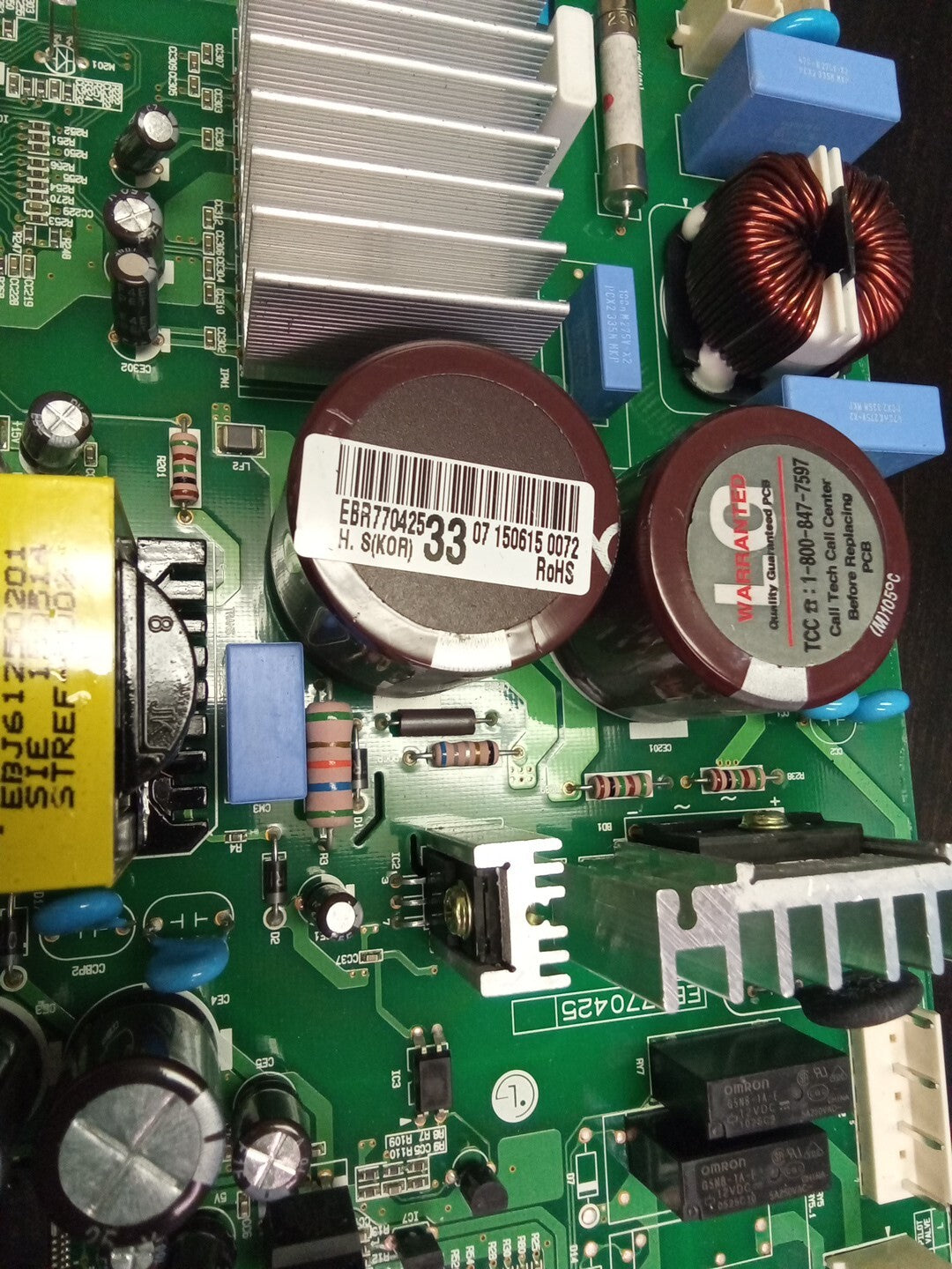 Refrigerator Control Board EBR77042533 AK-839