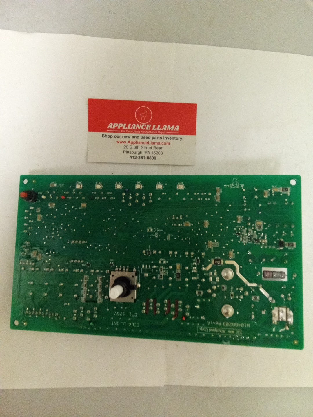 Whirlpool Washer Control Board W10580703 Rev B AMK-352