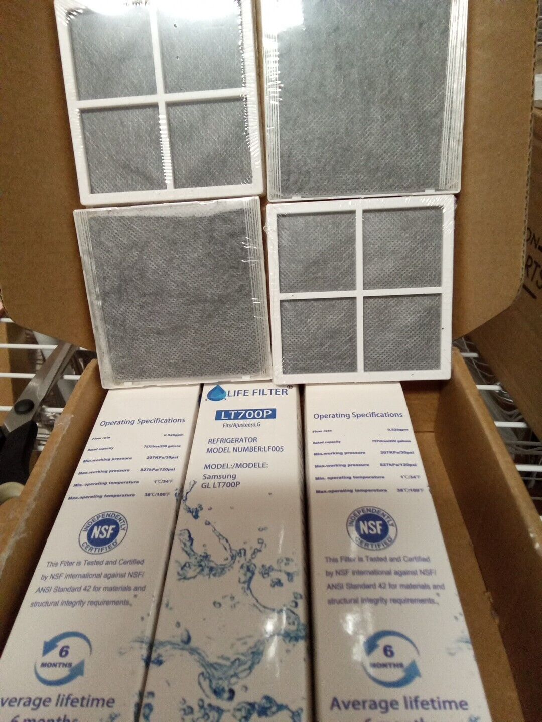 Life Filter LT700P 46-9690 ADQ36006101 Comp Water Filter 3Pk SEA346