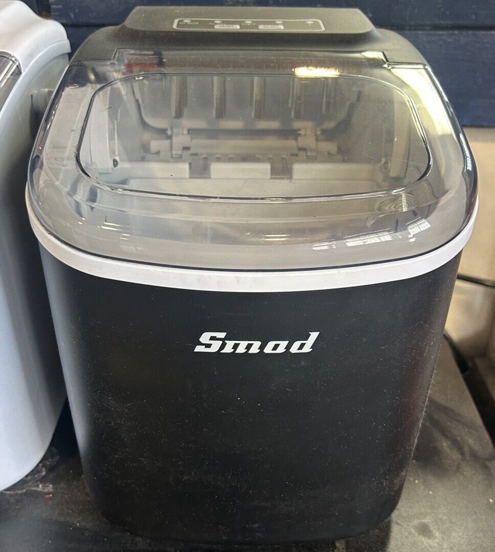 Smad Countertop Bullet Ice Maker DIM-26BNU(H) Makes 26lbs Black New In Box