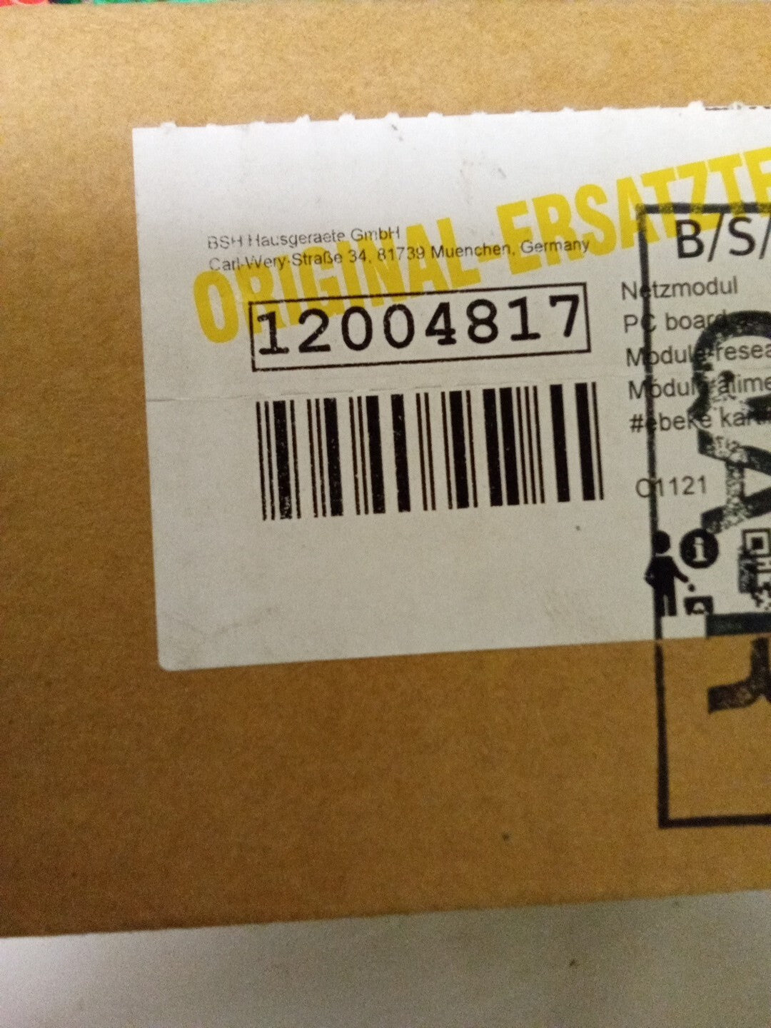 12004817 Bosch Range PC Board Assembly AK-404