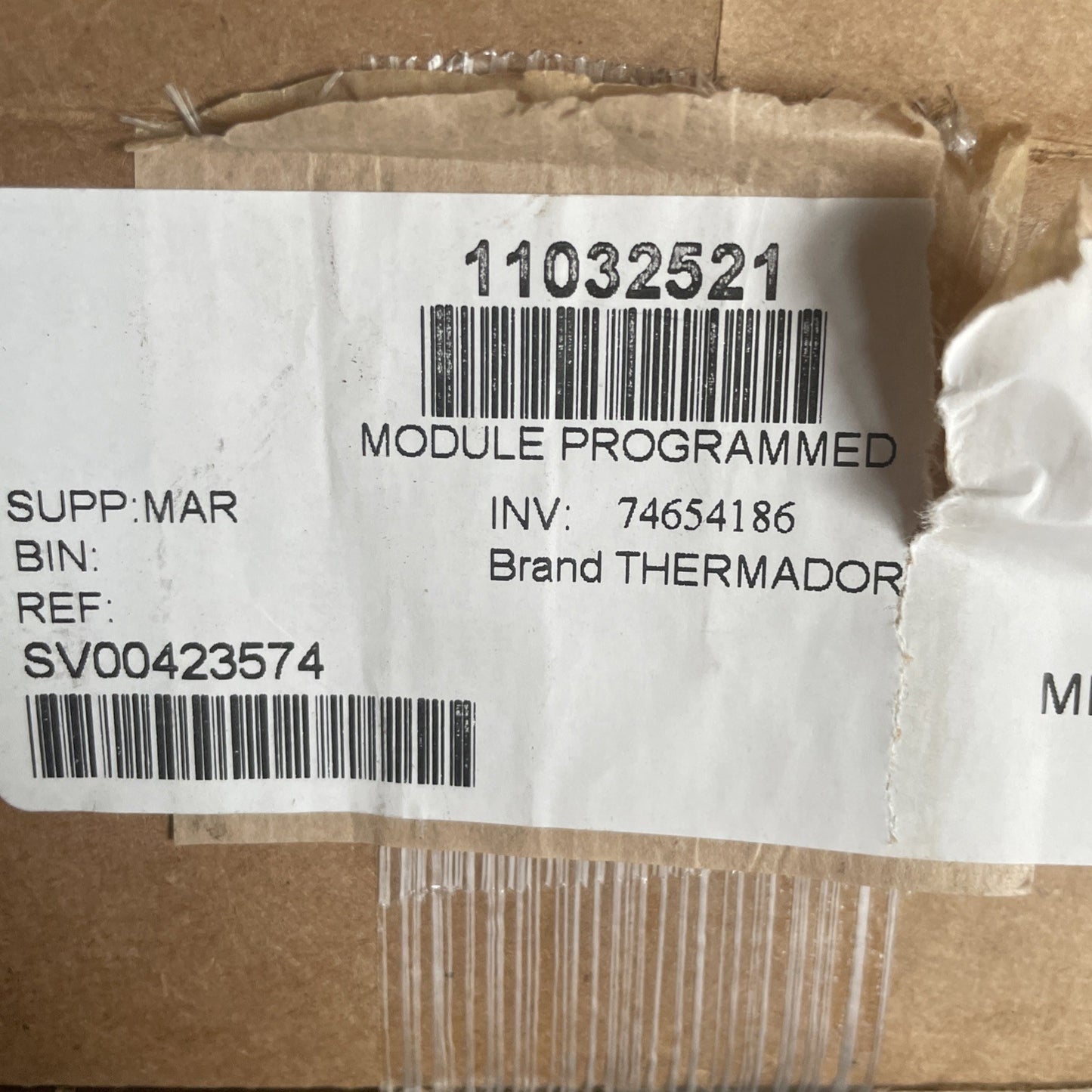 Bosch 11032521 CONTROL MODULE PROGR Range Oven Main Control Board BA23