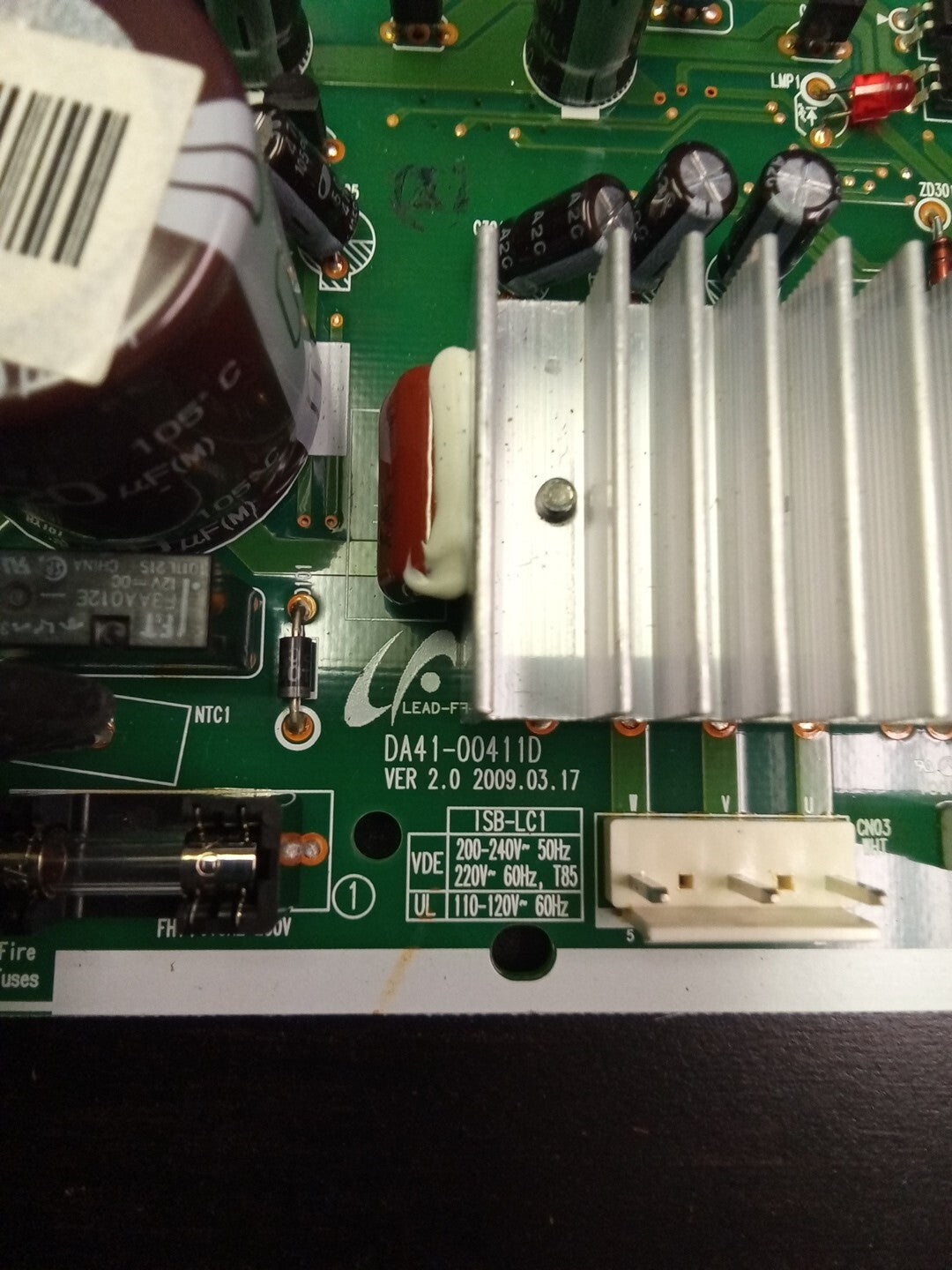 Samsung Refrigerator Control DA41-00411D AK-626
