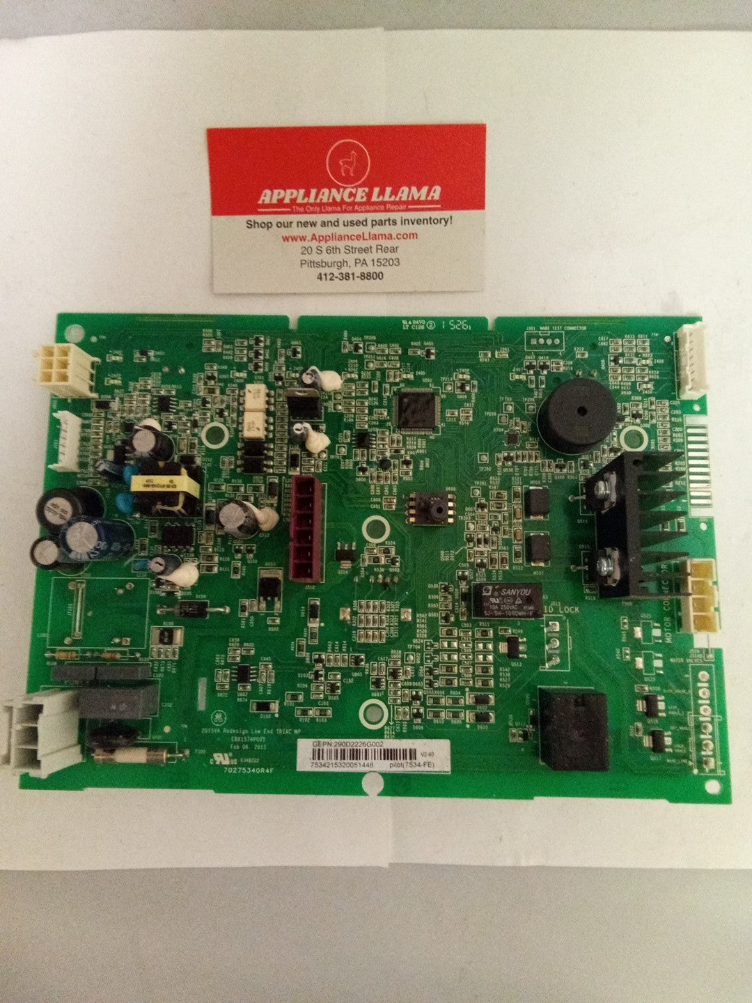 GE Washer Control Board 290D2226G002 AMK-341