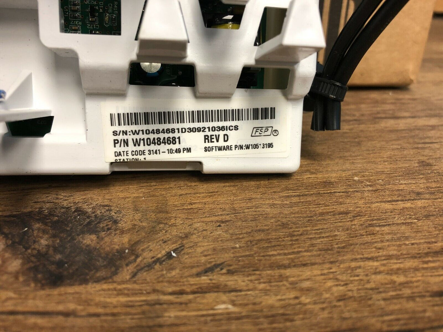 W10484681 Whirlpool Washer Main Control Board DC224